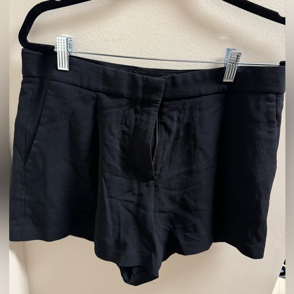 Theory 8 Black Shorts